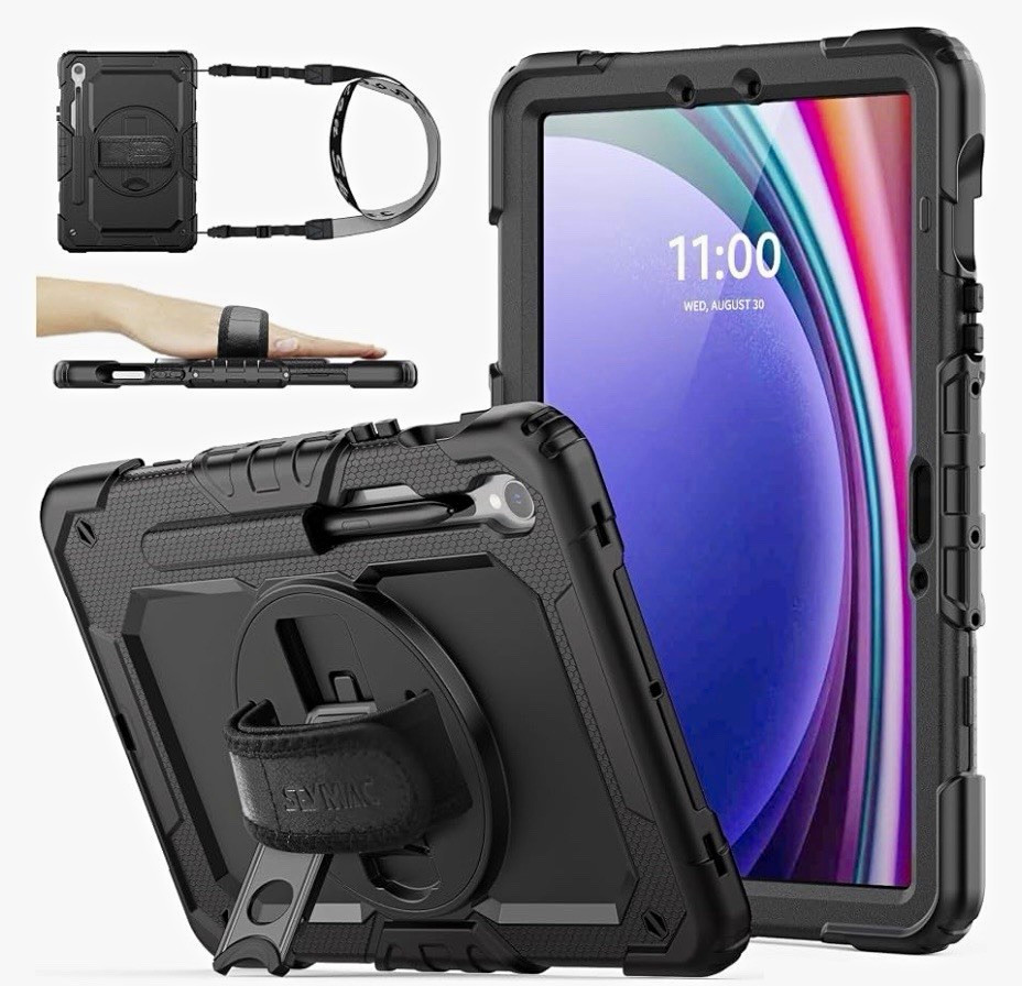SEYMAC stock Case for Samsung Galaxy Tab S10 Lite / S10 FE / S9 FE 5G / S9