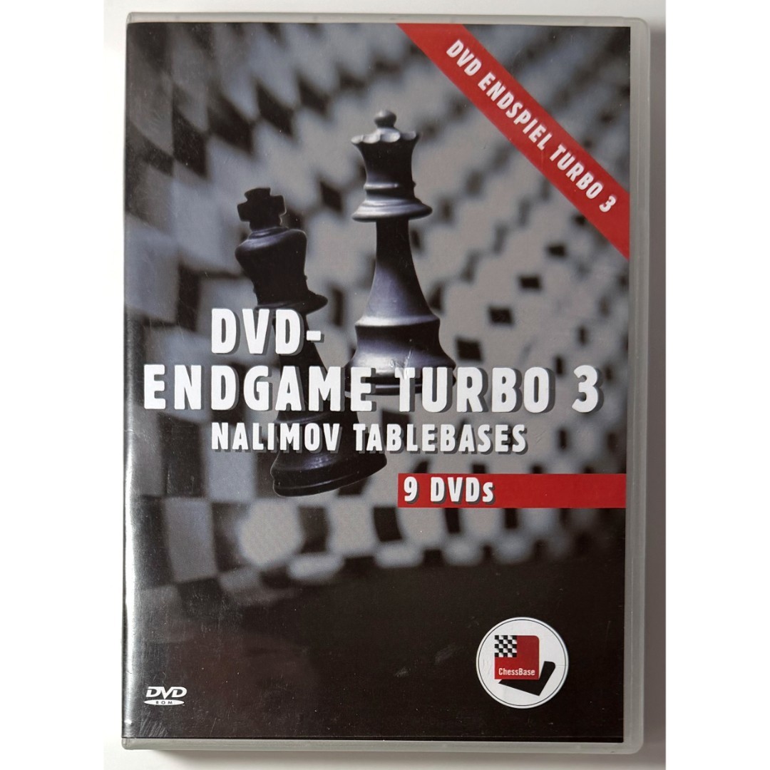 DVD - Endgame Turbo 3 Nalimov Tablebases 9 DVDs ChessBase Schach
