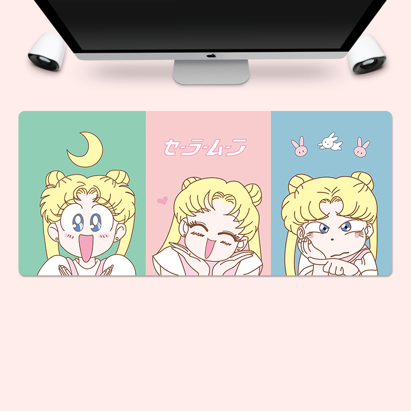 Kawaii Anime Sailor Moon Mouse Pad PC Computer Desk Mat Non-Slip Table Pad Gift
