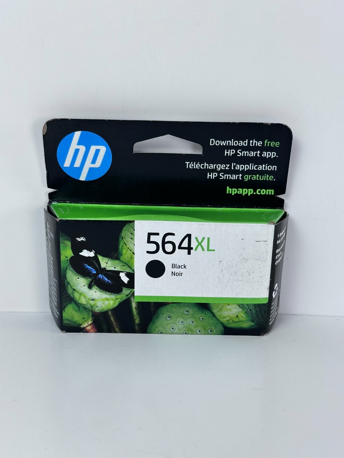 HP 564XL Black Ink Cartridge Genuine Original New Factory Sealed