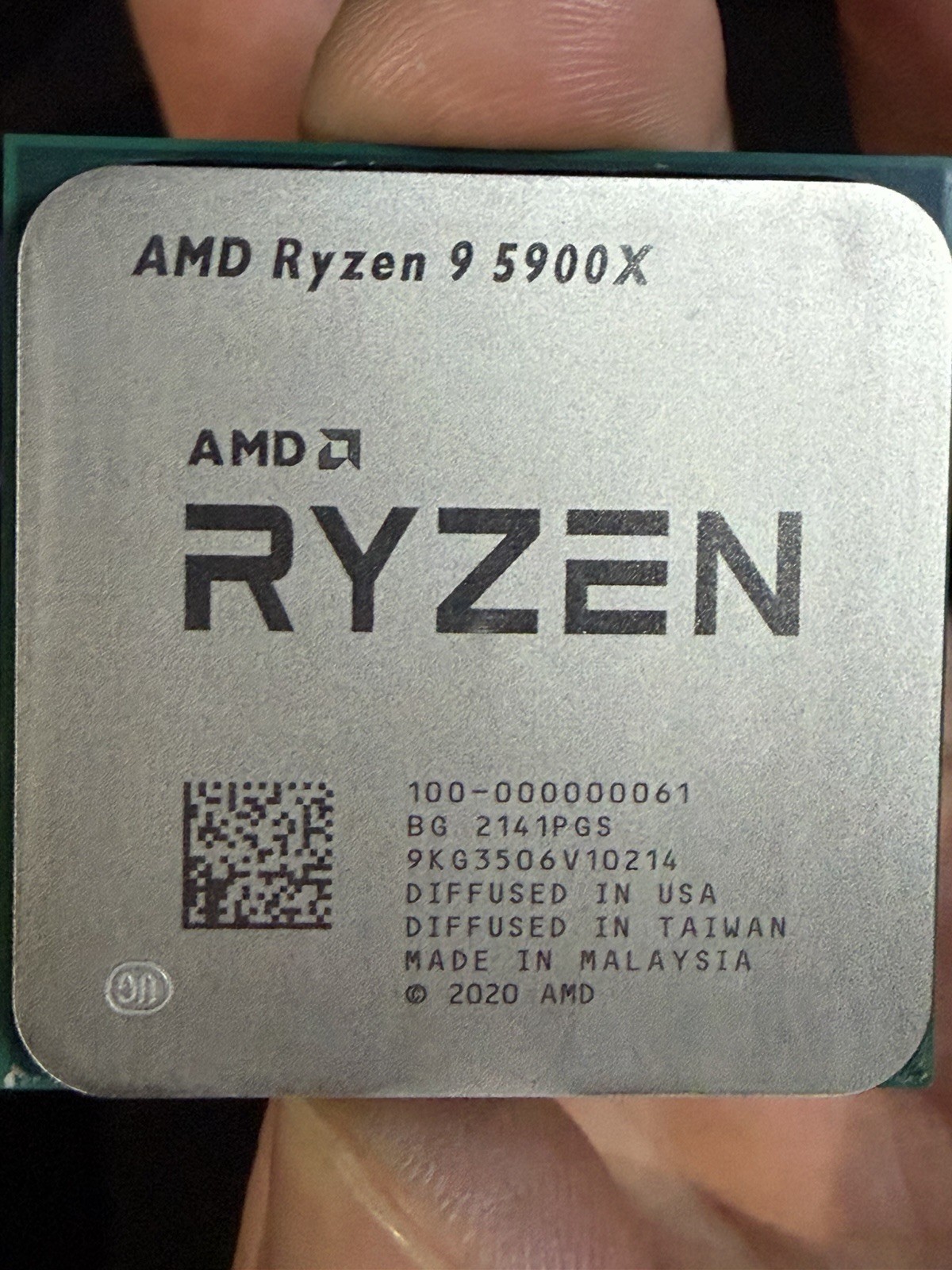 AMD Ryzen 9 5900X 4.8GHz 12-Core CPU Socket AM4 128GB 2020 Model