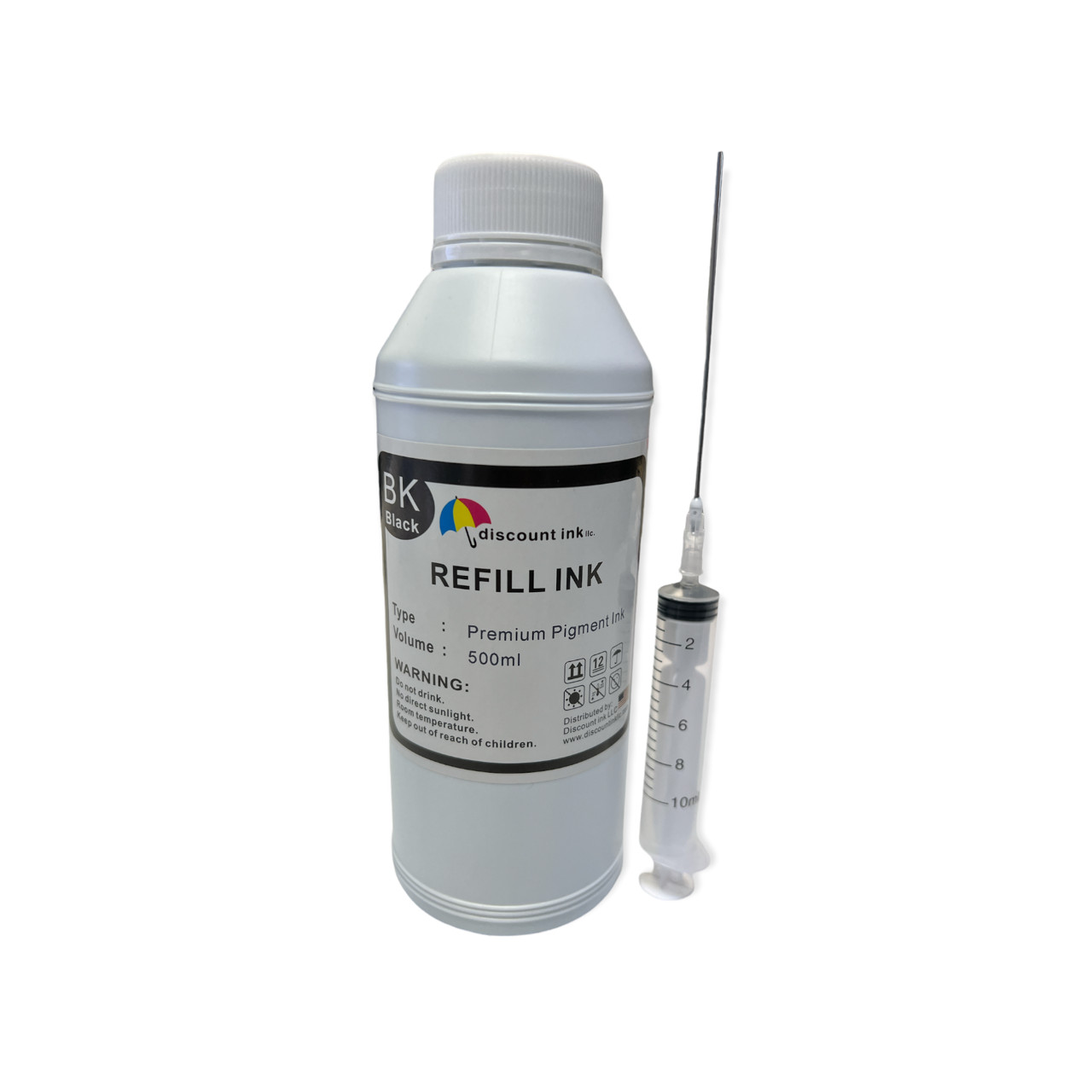 500ml Pigment Photo Black refill ink for Epson 7800 Stylus Pro 9800