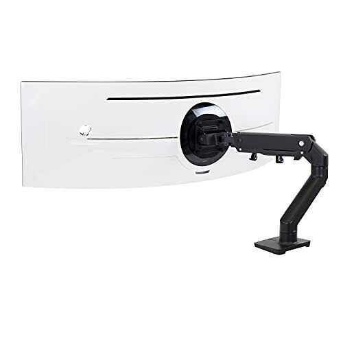 Ergotron HX Single Ultrawide Monitor Arm VESA Desk Mount 1000R Curved Monitors
