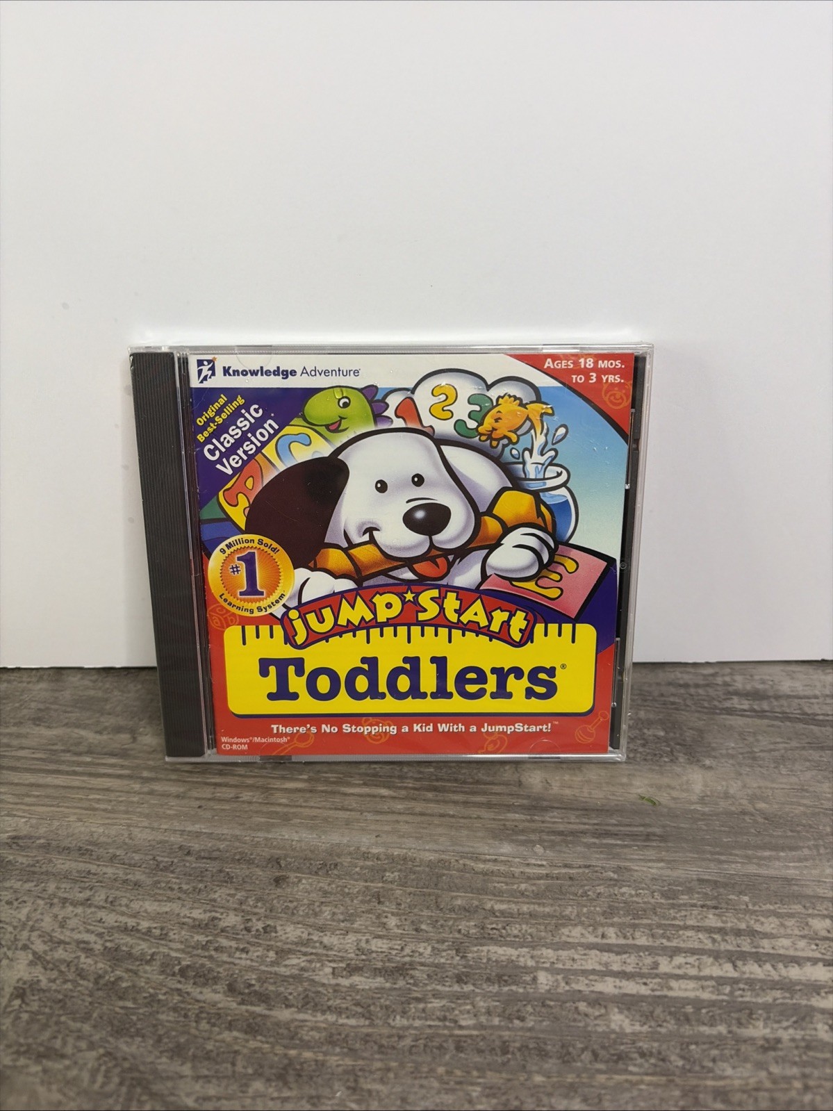 Jump Start Toddlers Classic Version Windows 98/95 Mac Pre-owned 2000 PC