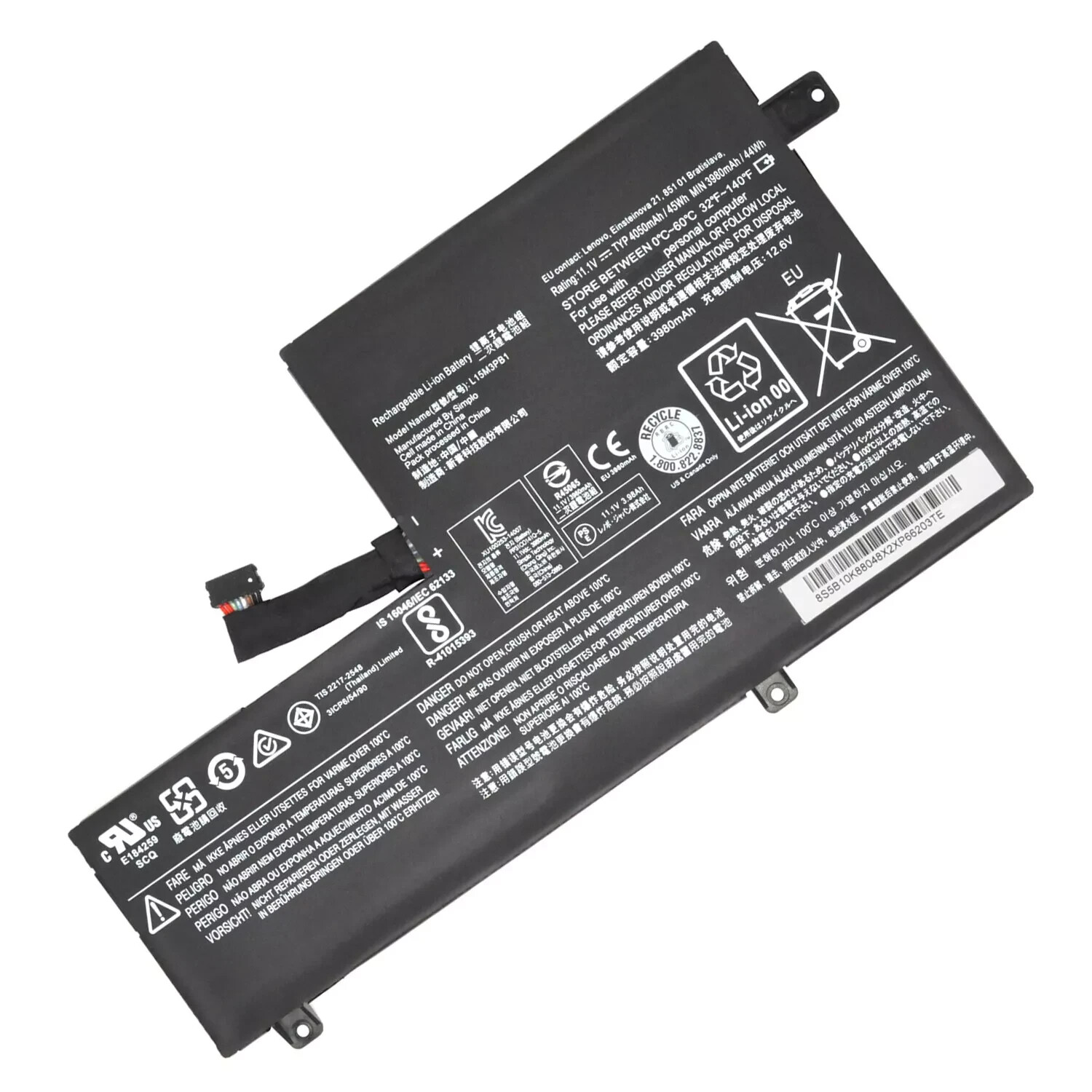 Genuine L15M3PB1 L15L3PB1 Battery for Lenovo Chromebook Flex 11 N23 N42 N42-20