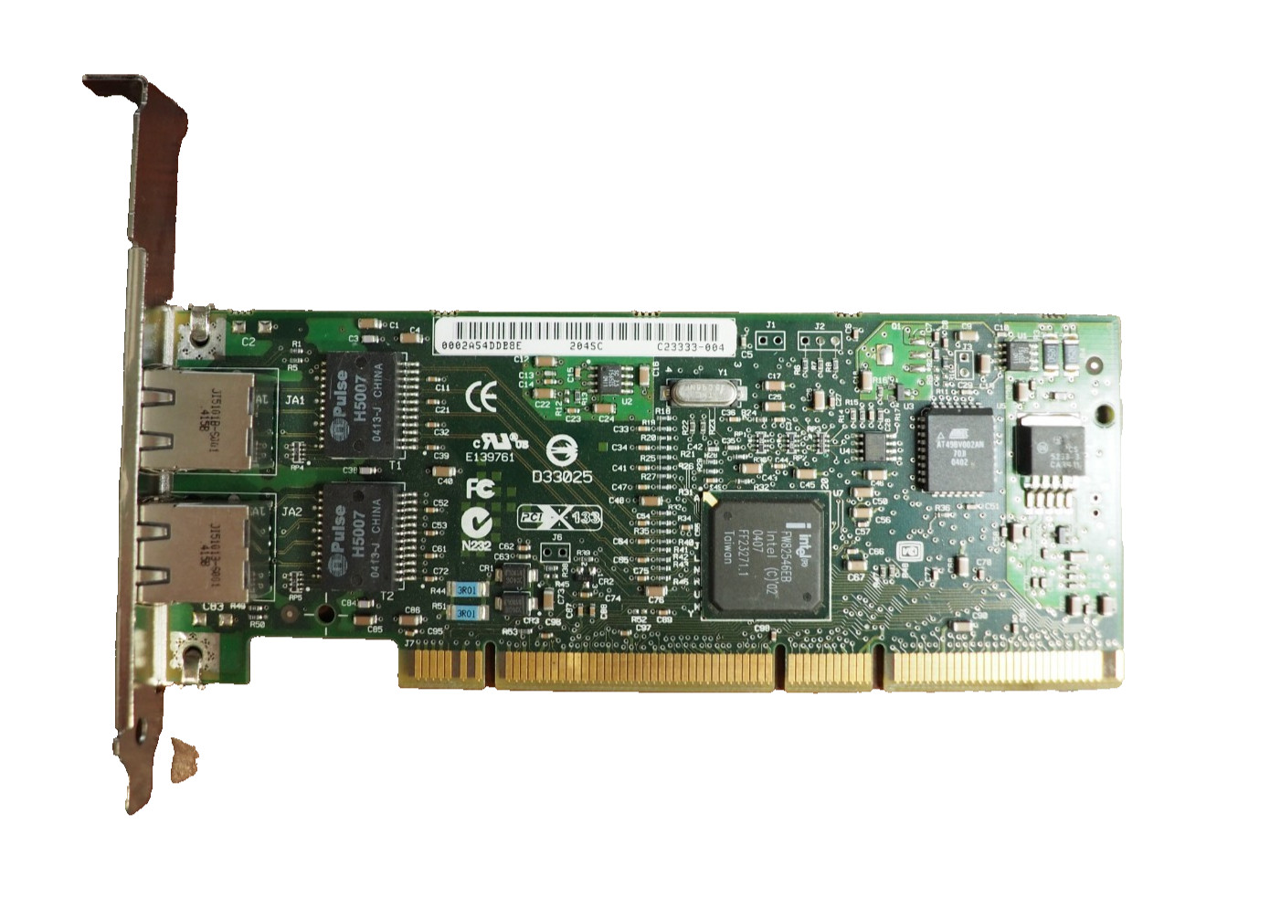 HP NC7170 313586-001 313559-001 2-Port PCI-X Network Interface Card