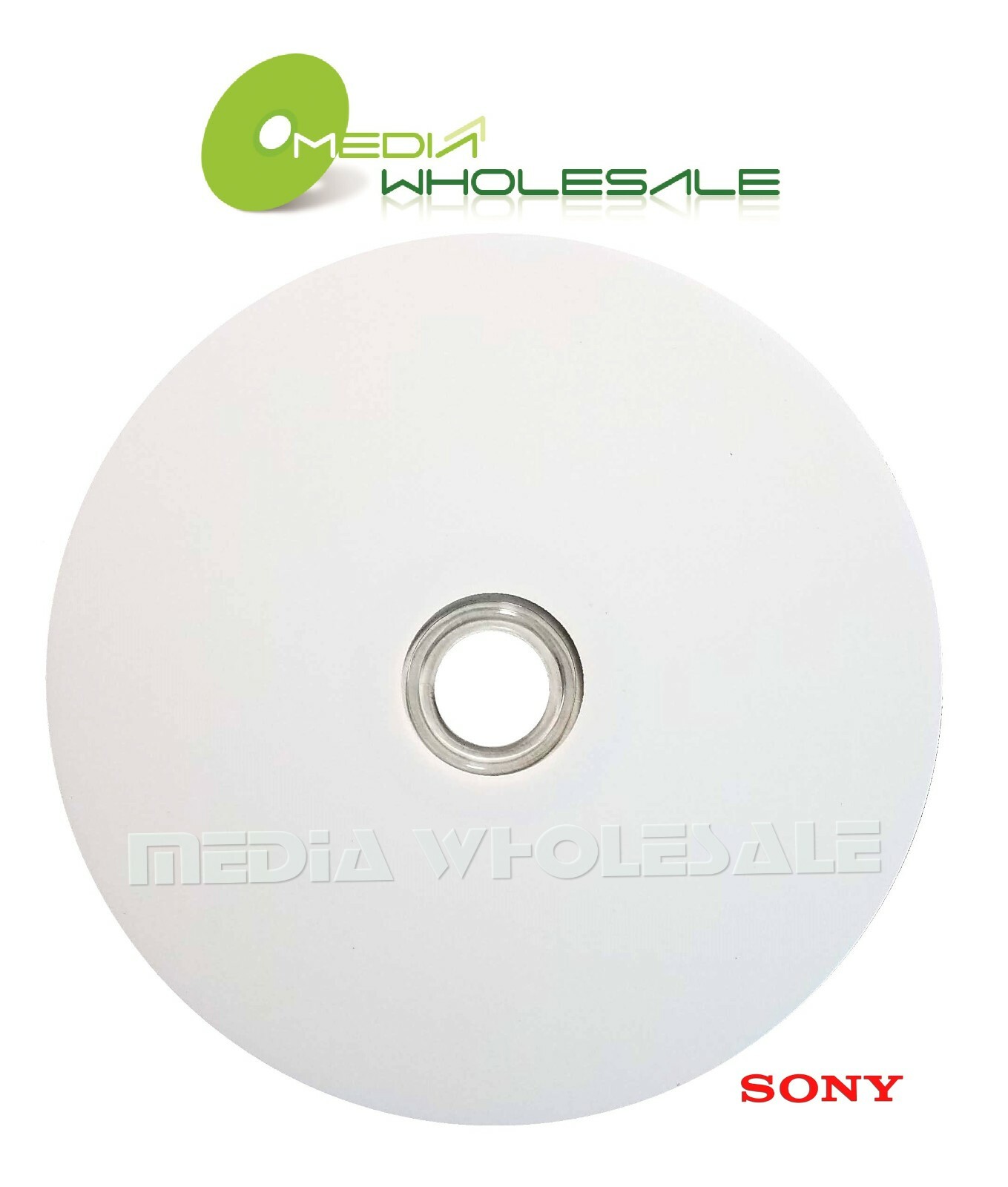 25 SONY 16X Blank DVD-R DVDR White Inkjet Hub Printable 4.7GB  Disc in Sleeves