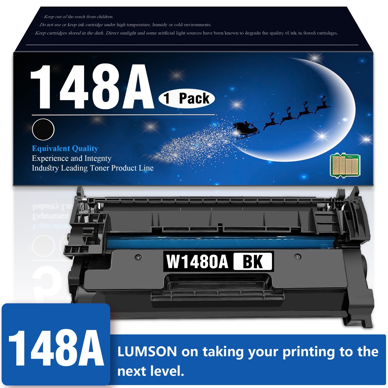 1PK 148A Toner for HP Pro MFP 4101fdw 4101fdwe High Yield Printer (Black Chip)