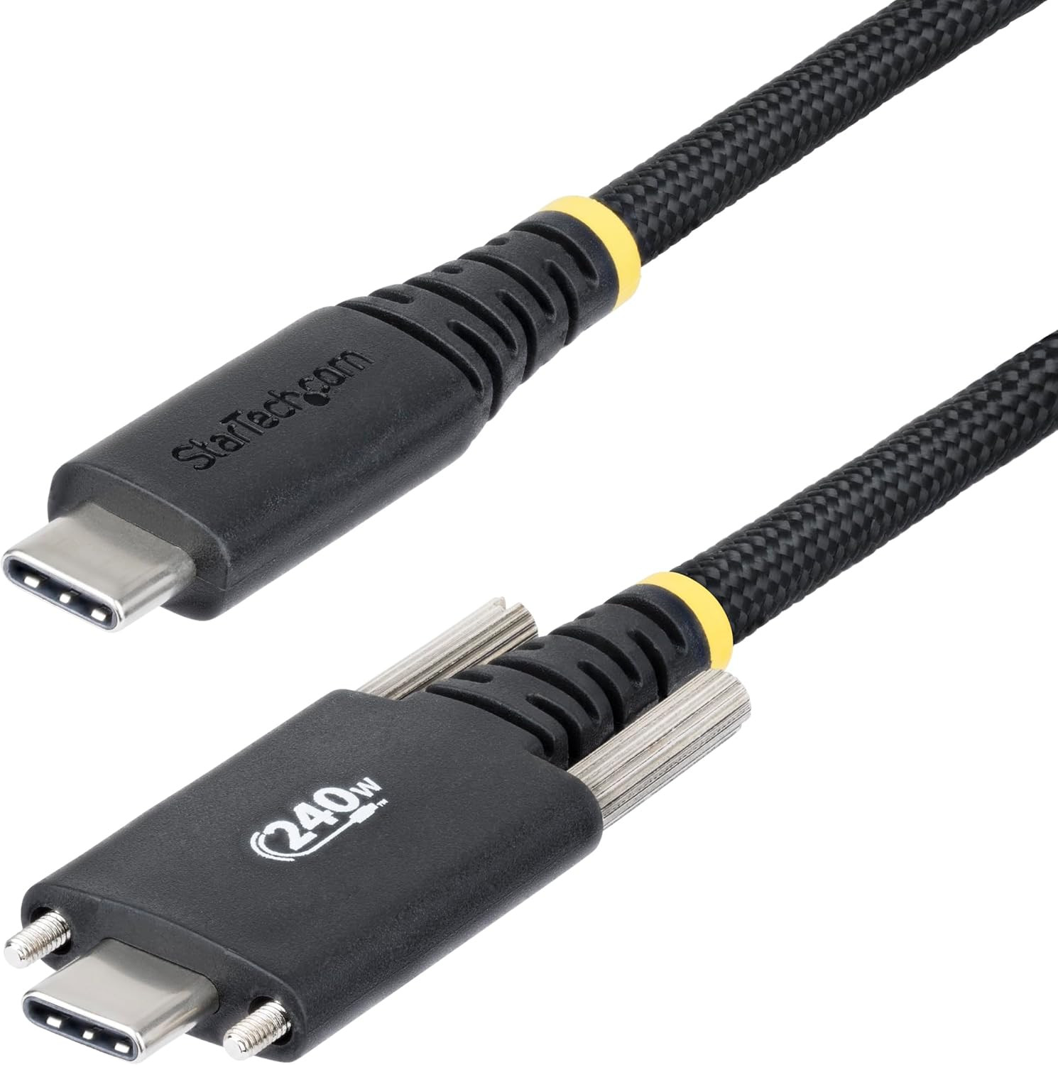 Startech 10Ft/3M USB-C to USB-C Screw Locking Cable (S2CEPR3M-USBSL-CABLE)