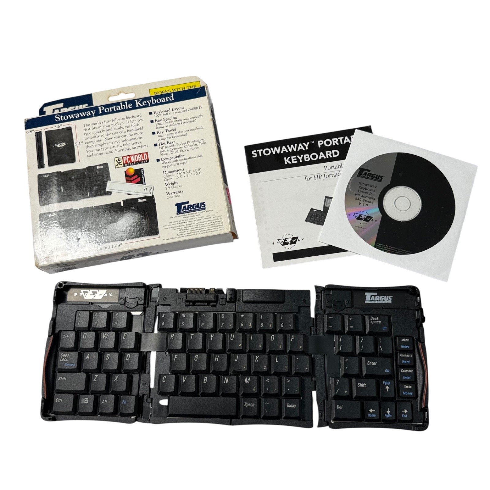 HP Stowaway Portable Keyboard for Jornada 540 Series Pocket PC (PA820U) Targus