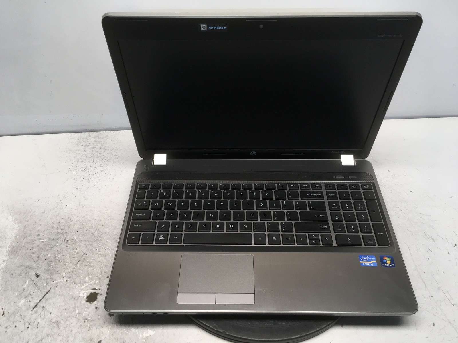 HP ProBook 4530S Intel i3-2350M 2.3GHz 4 GB NO HDD No Batt