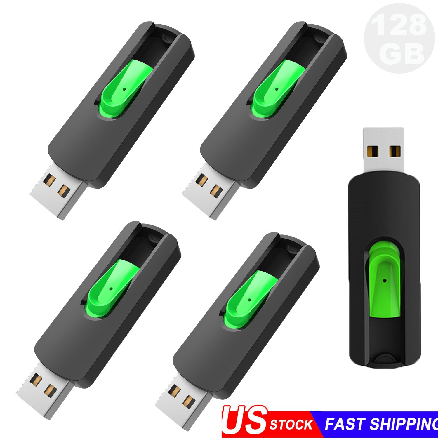 128GB USB 2.0 Flash Drive Memory Stick Pen Drive For Laptop Music Storage Lot