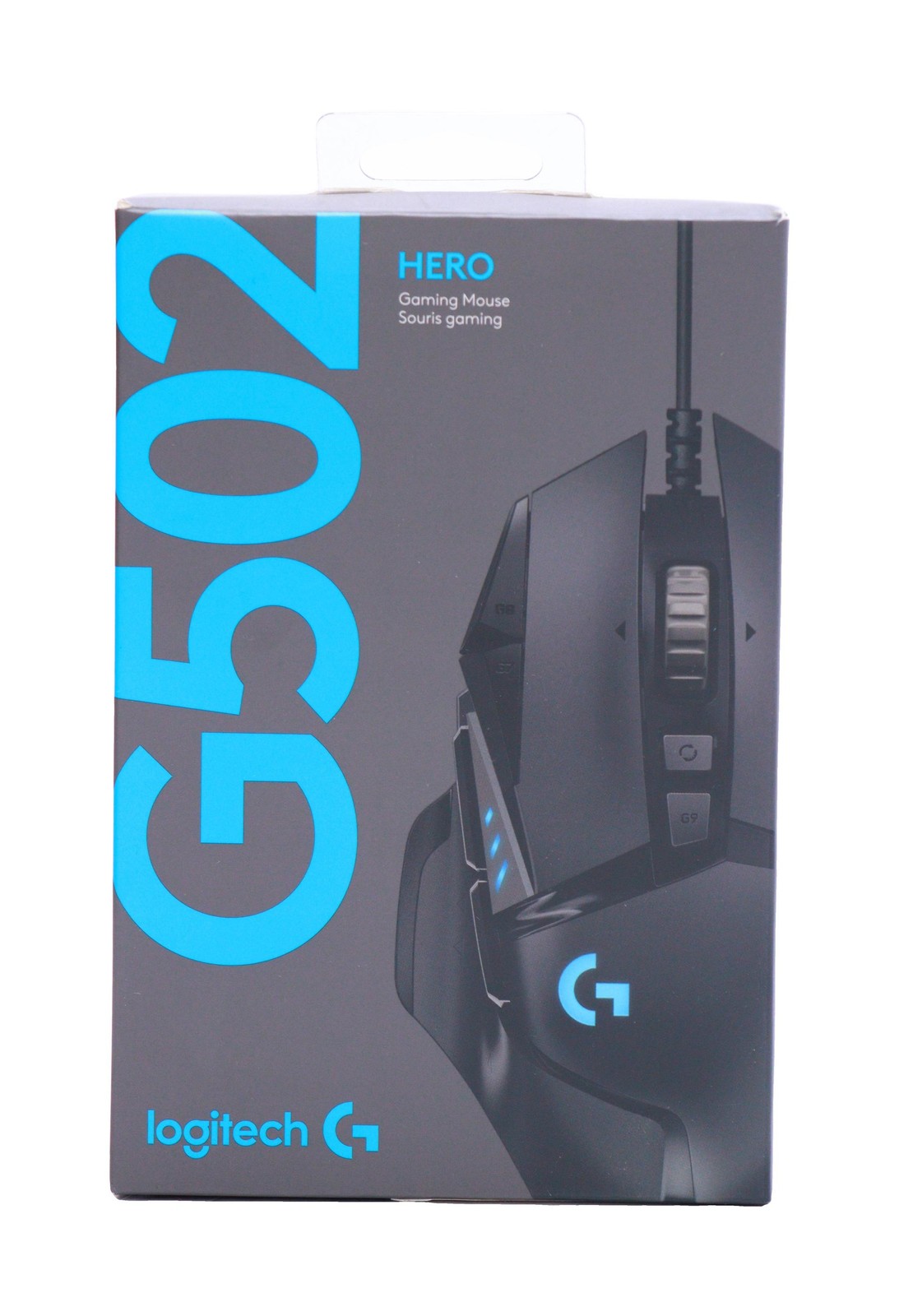 Logitech G502 HERO Wired Gaming Mouse - Black