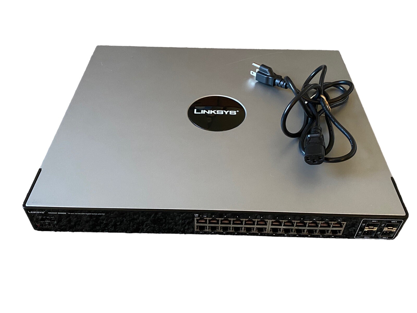 Cisco/Linksys Small Business Managed (SGE2000P) 24-Ports Managed Switch