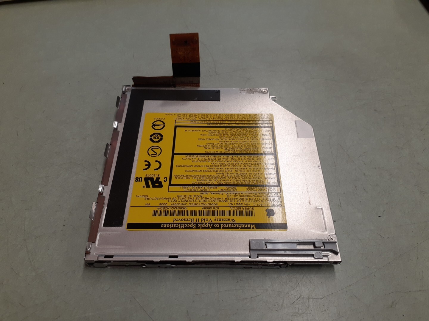 Panasonic Apple UJ-857-C DVD Burner Super Drive 678-0568A