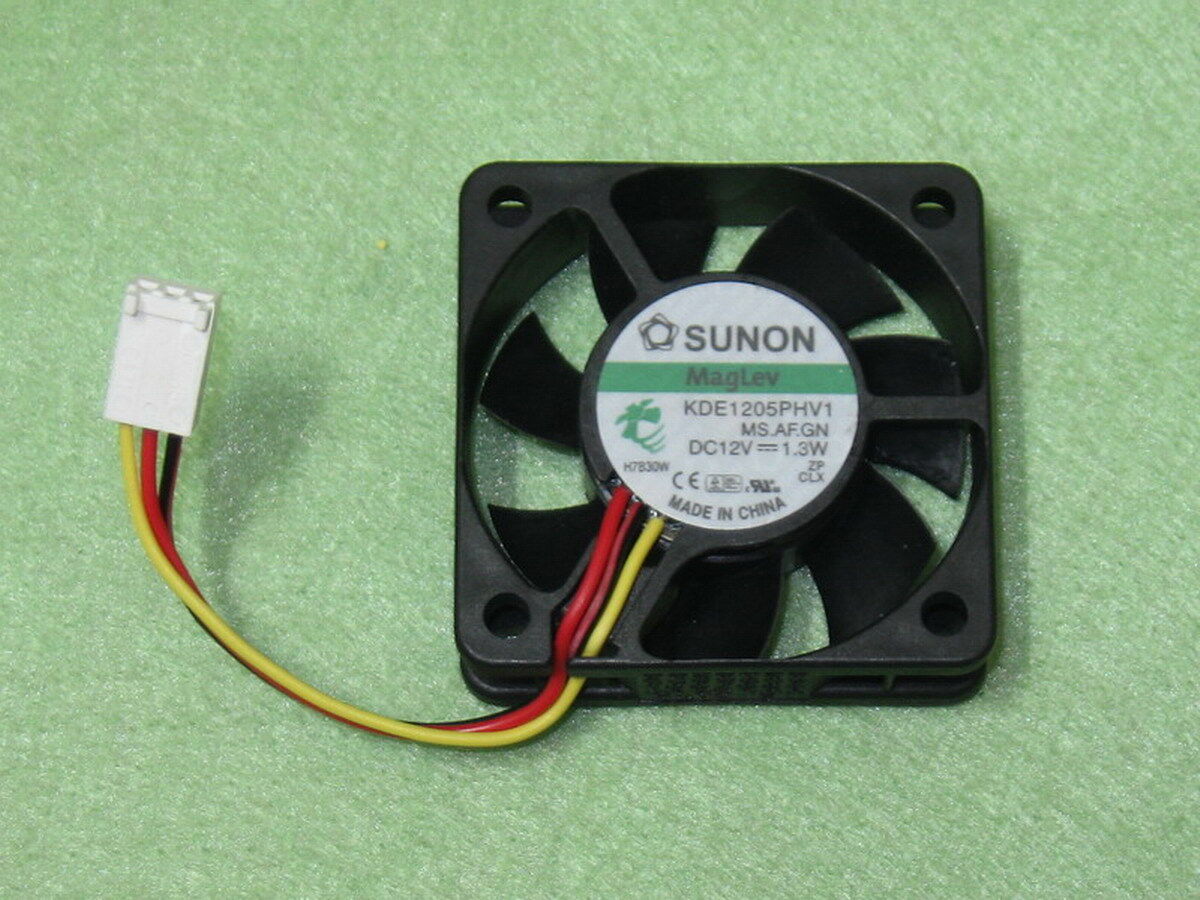 SUNON Maglev KDE1205PHV1 5015 50mm x 15mm Cooler Cooling Fan 12V 1.3W 3Pin B44