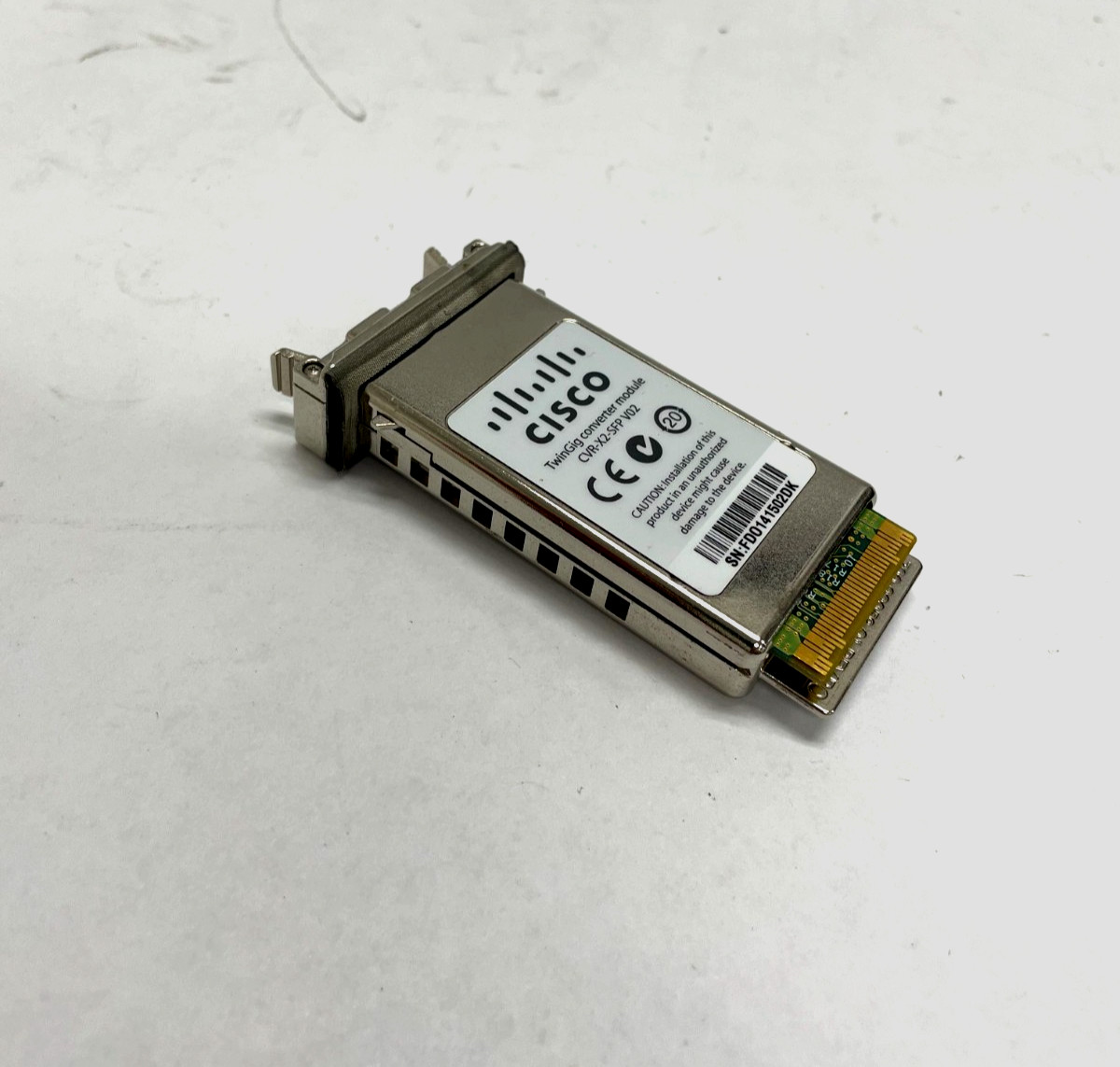 Cisco CVR-X2-SFP V02 TwinGig Converter Module For Catalyst 3560/3750-E Series