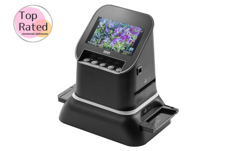 Sanwa Film Scanner for 120/35mm Film Negatives Positives HDMI 400-SCN065 NEW