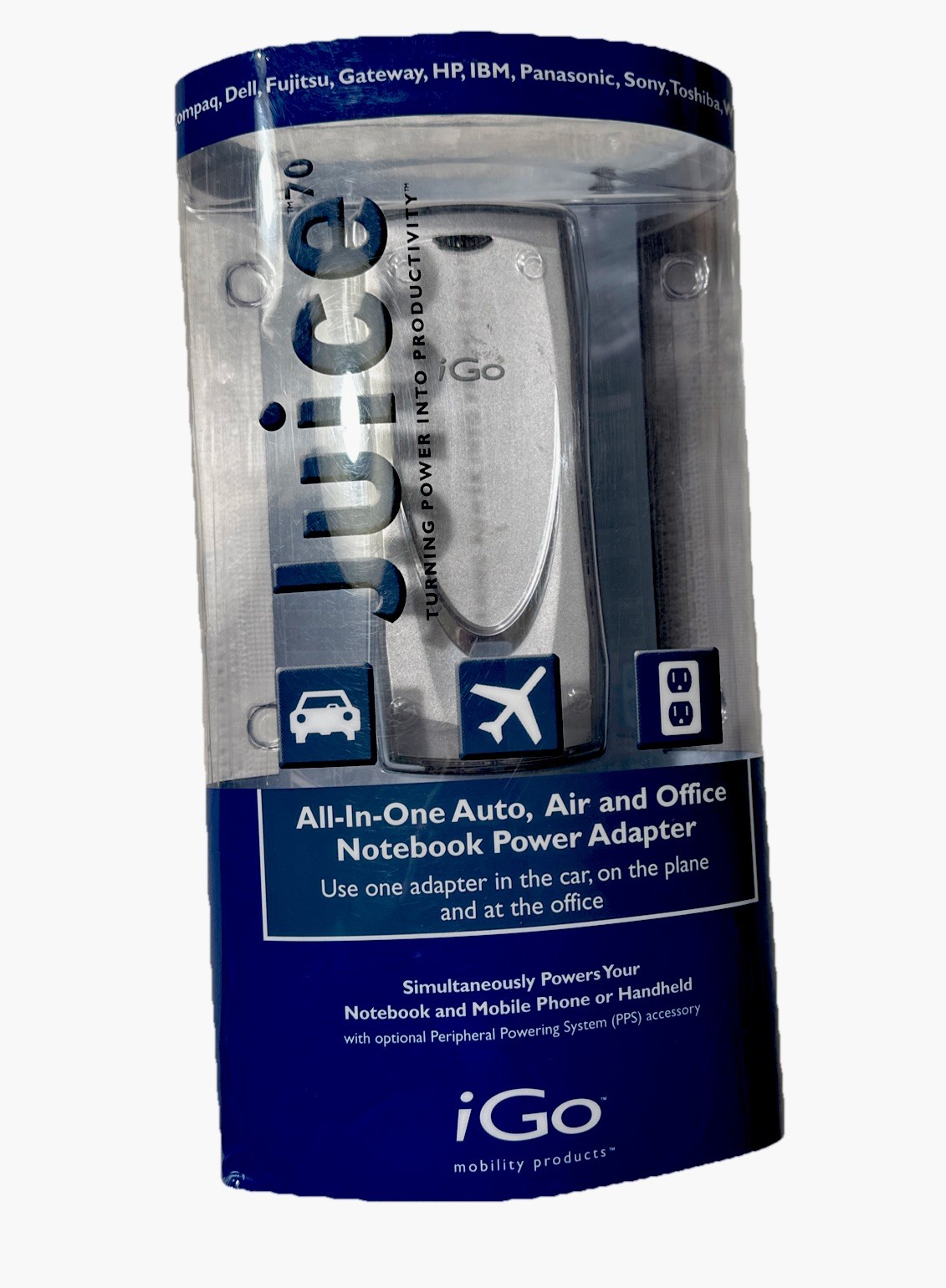 Igo Juice 70 Universal AC Power Adapter PS0055 PSCN0434 65W