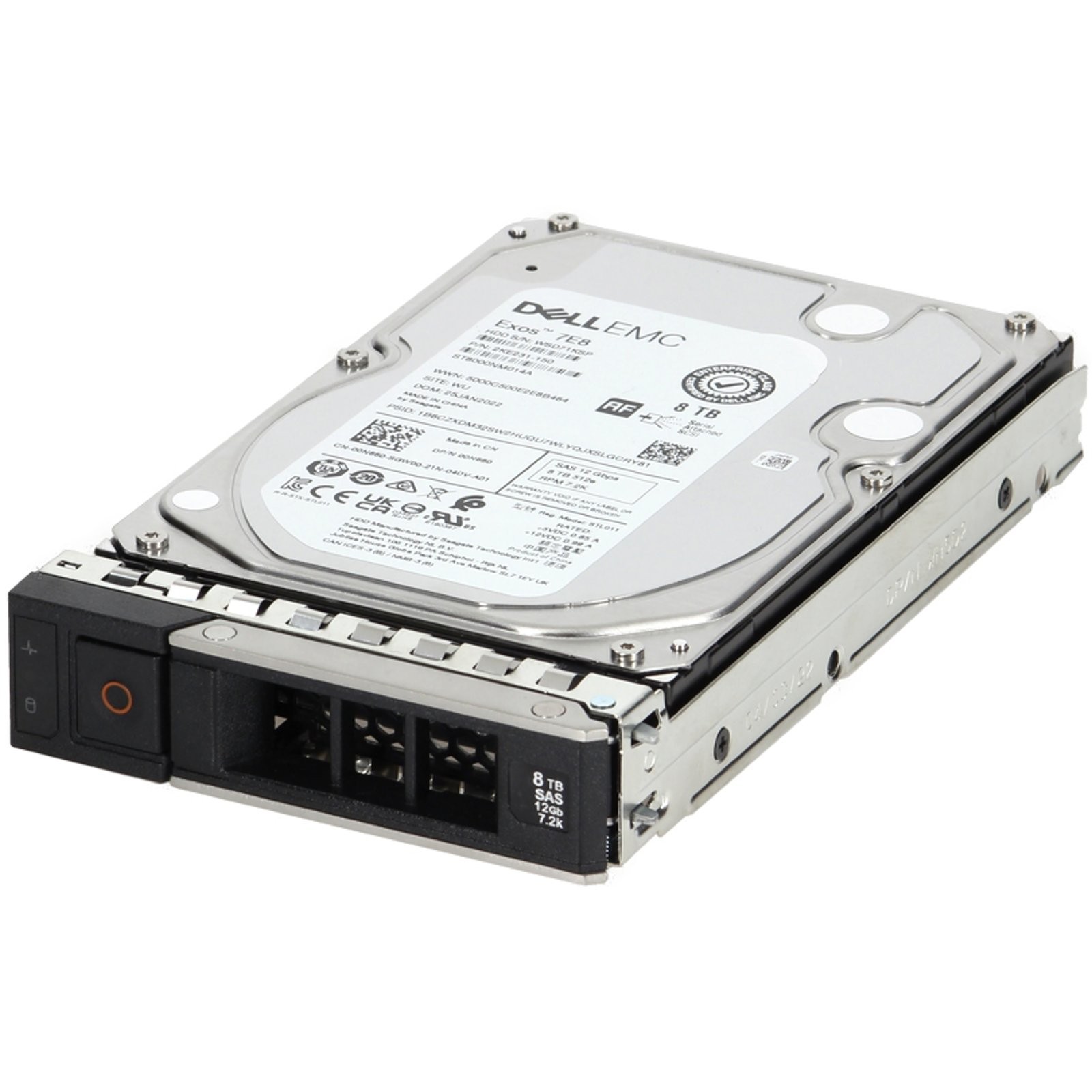 0N660-CD2 Dell 8TB 7.2K 512e 12Gbps NL SAS 3.5 HDD Exos 7E8 (14A)