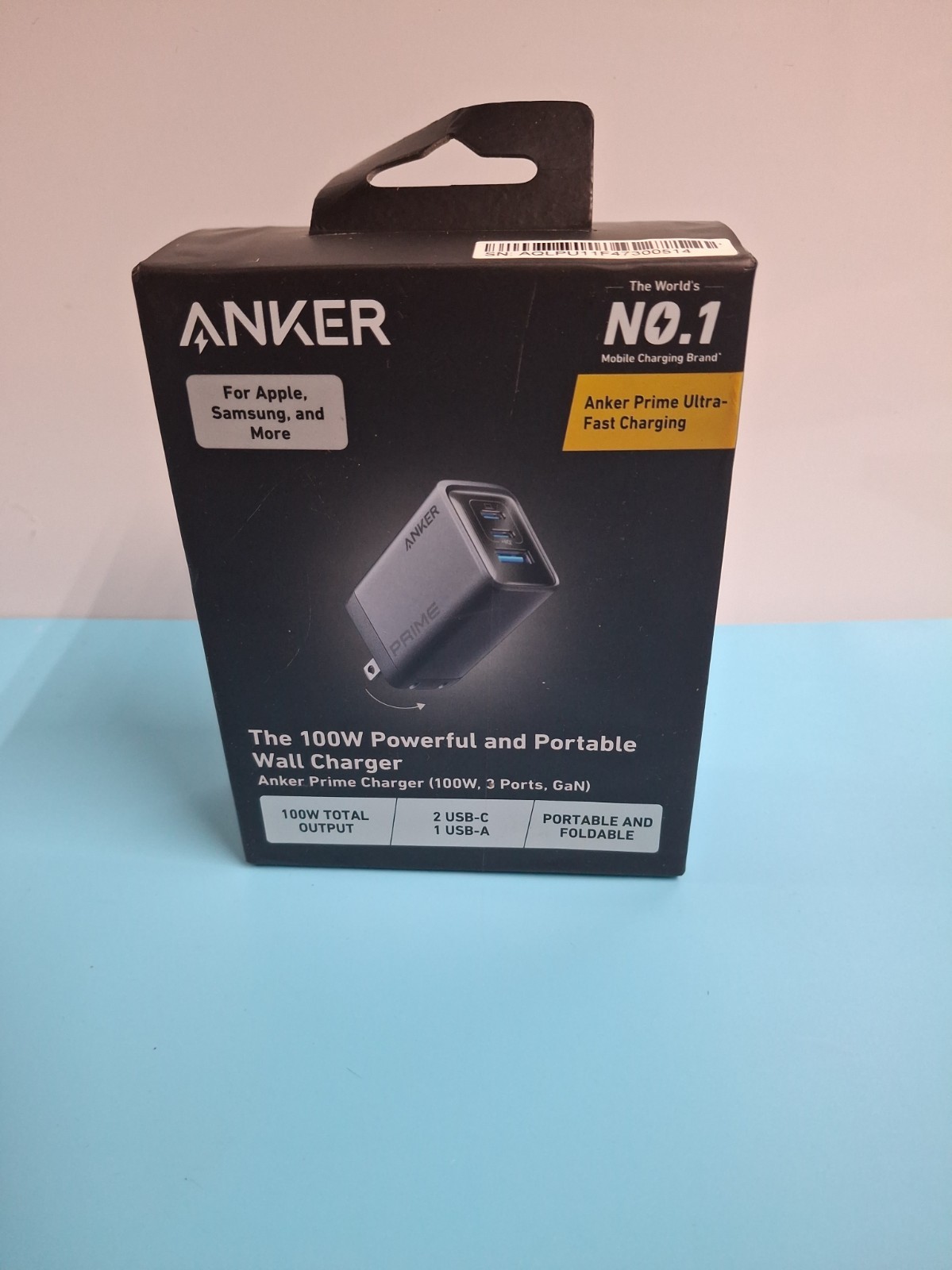 ⚡️ Brand New⚡️Anker - Prime Charger (100W, 3 Ports, GaN)