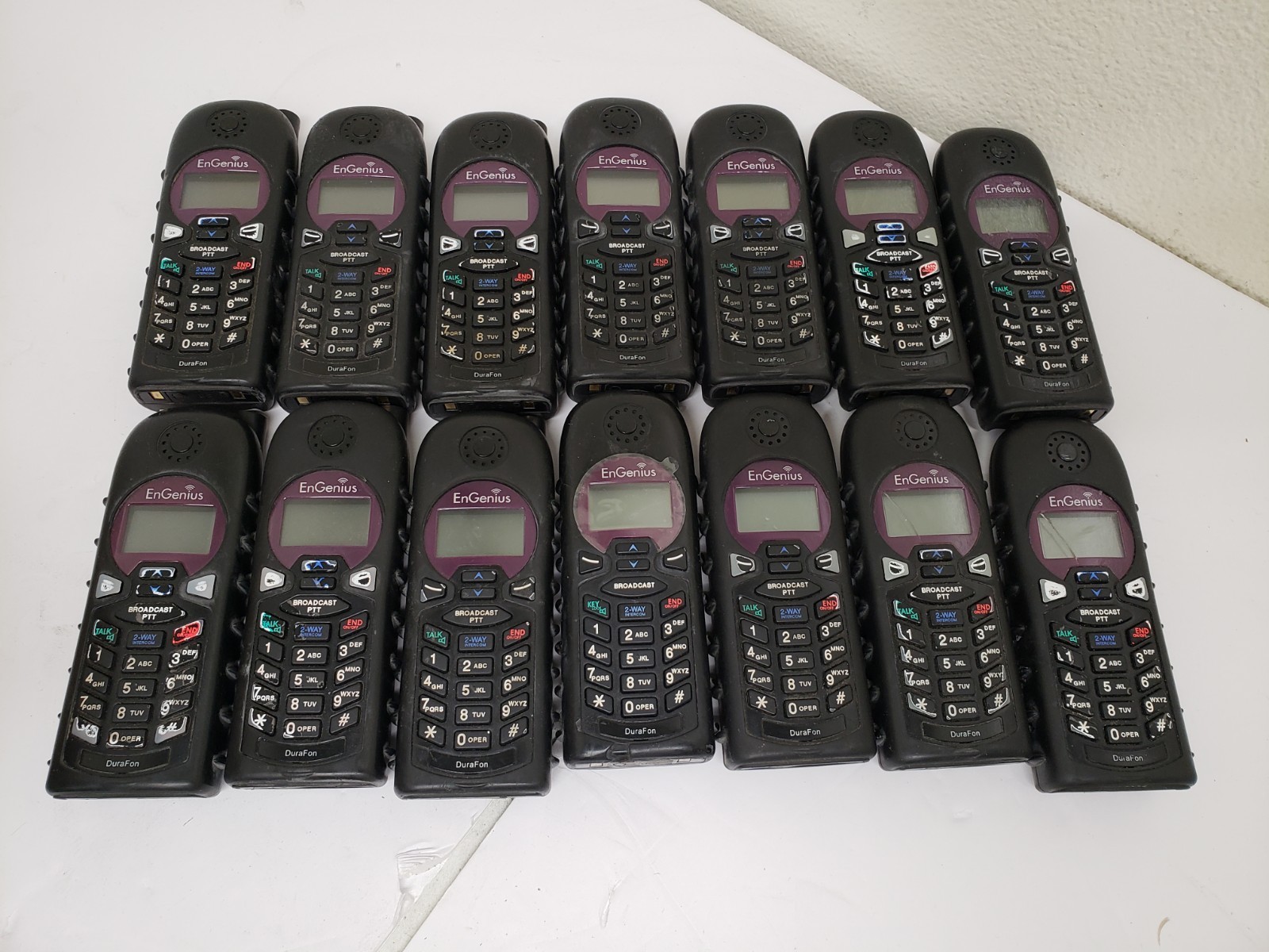 LOT OF 14 ENGENIUS DURAFON SIP * Tested Power On * * No Antenna / No Battery
