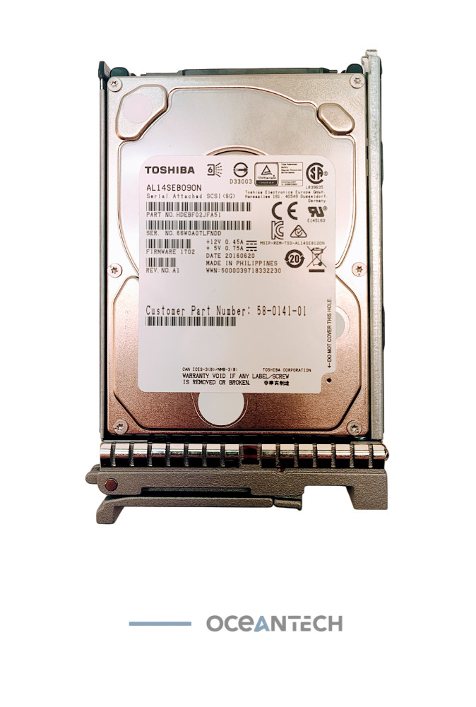 Toshiba / Cisco  AL14SEB090N 10K 6Gb/s HDEBF02GEA51  900gb 2.5" SAS HDD