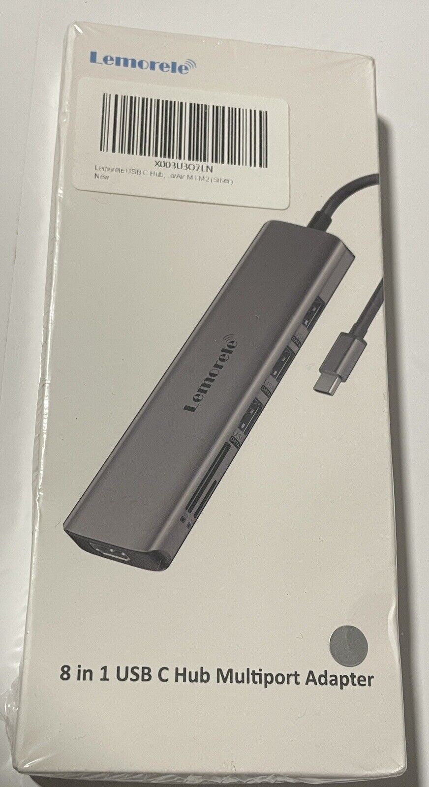 Lemorele 8 in 1 USB C Multiport Adapter TC38