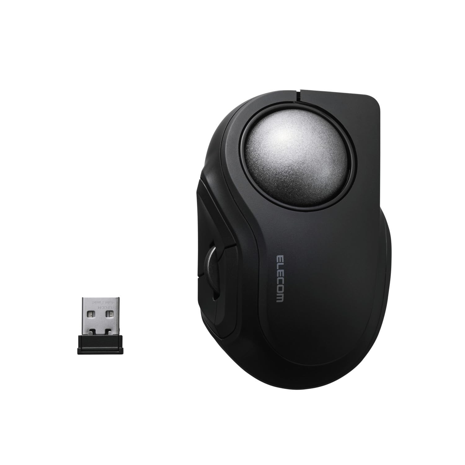 ELECOM bitra M-MT2MRSBK Quiet Trackball Mouse Bluetooth & 2.4GHz Wireless Black