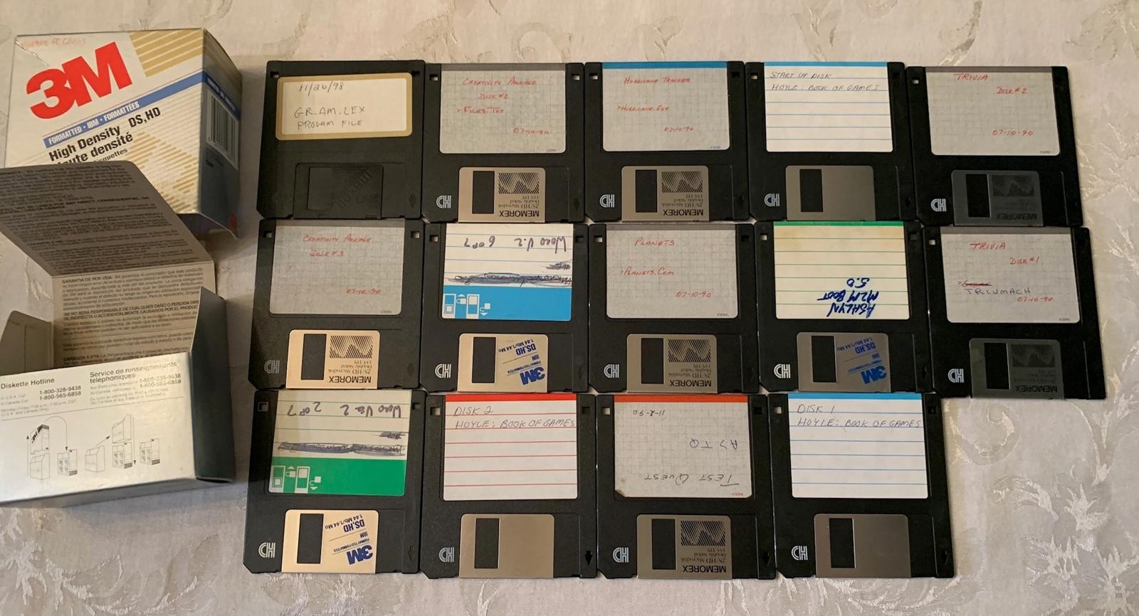 13+ Vintage PC Disk including Various Games