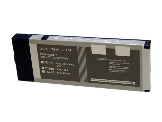InkOwl 220ml LIGHT LIGHT BLACK Compatible Cartridge for EPSON Stylus Pro 4800
