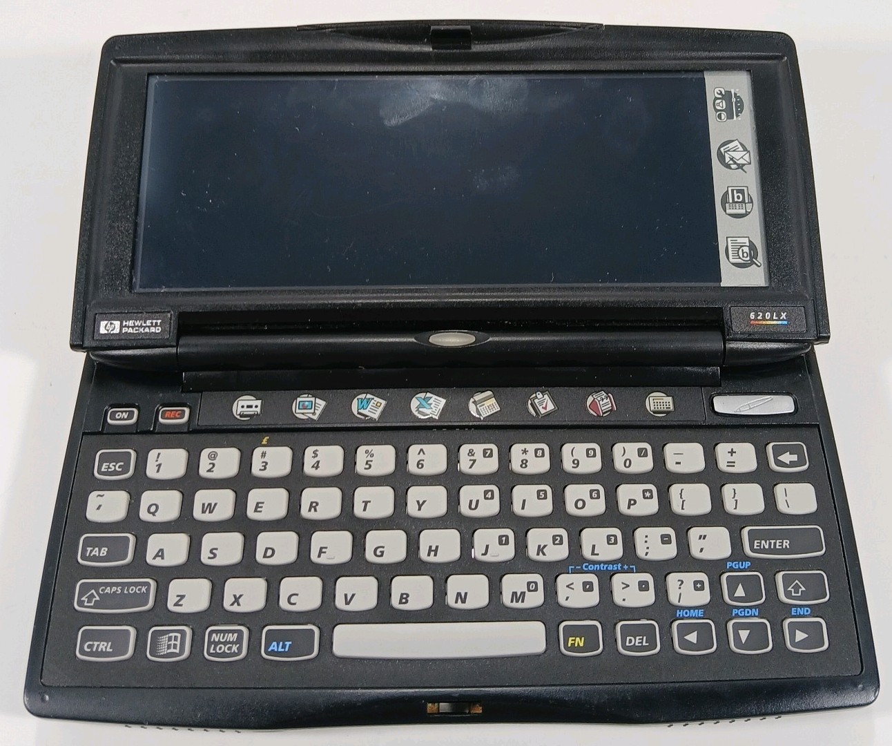 PARTS-HP 620LX Black Handheld Portable Compact Palmtop Computer No Charger/Pen