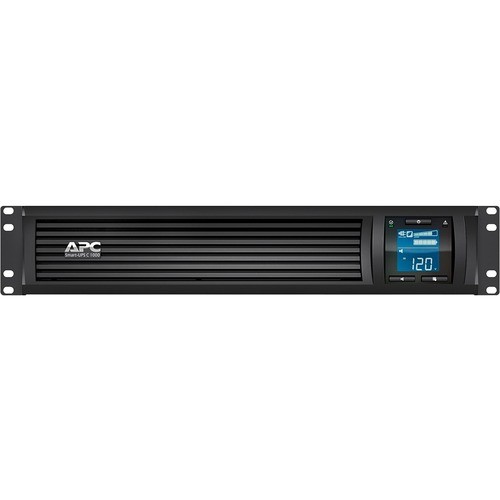 APC Smart-UPS C, Line Interactive, 1000VA, Rackmount 2U, 120V, 6x NEMA 5-15R out