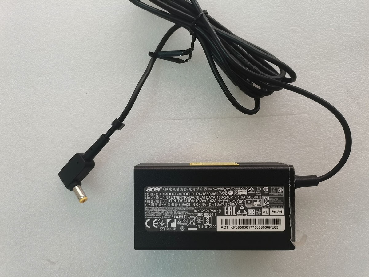 For Acer Aspire Z1-612 Z1-602 Z1-621G AIO 19V3.42A PA-1650-86 65W AC Adapter OEM