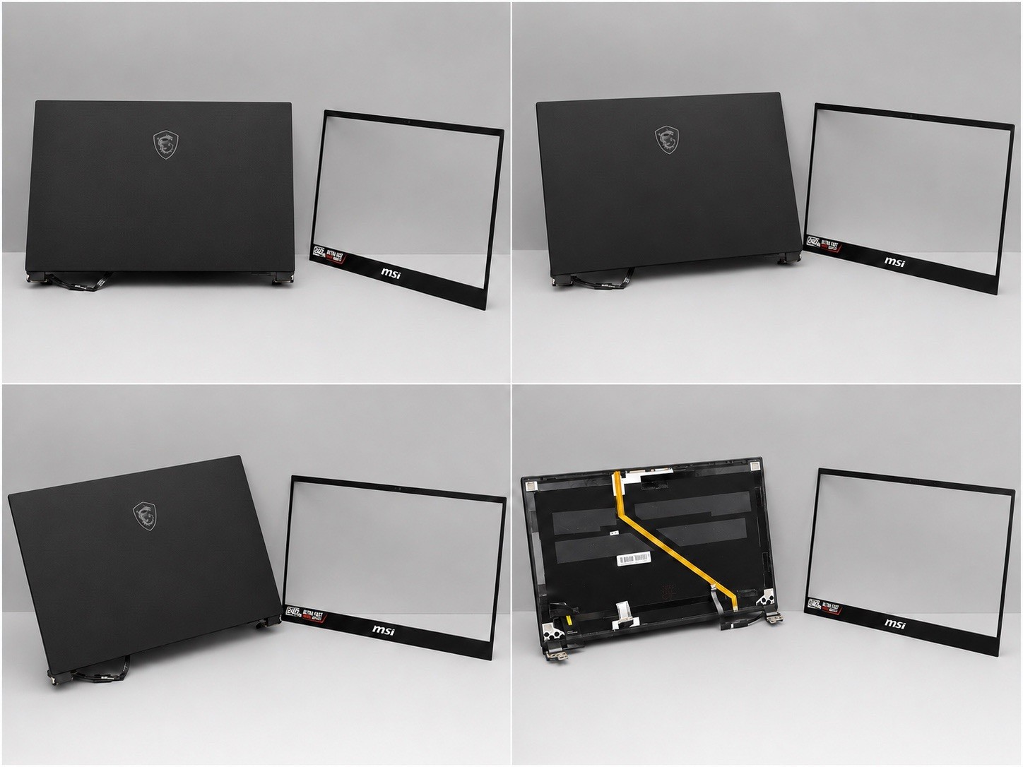 for MSI GS66 Stealth MS-16V1 MS-16V3 15.6in Laptop LCD Back Cover+Screen Bezel