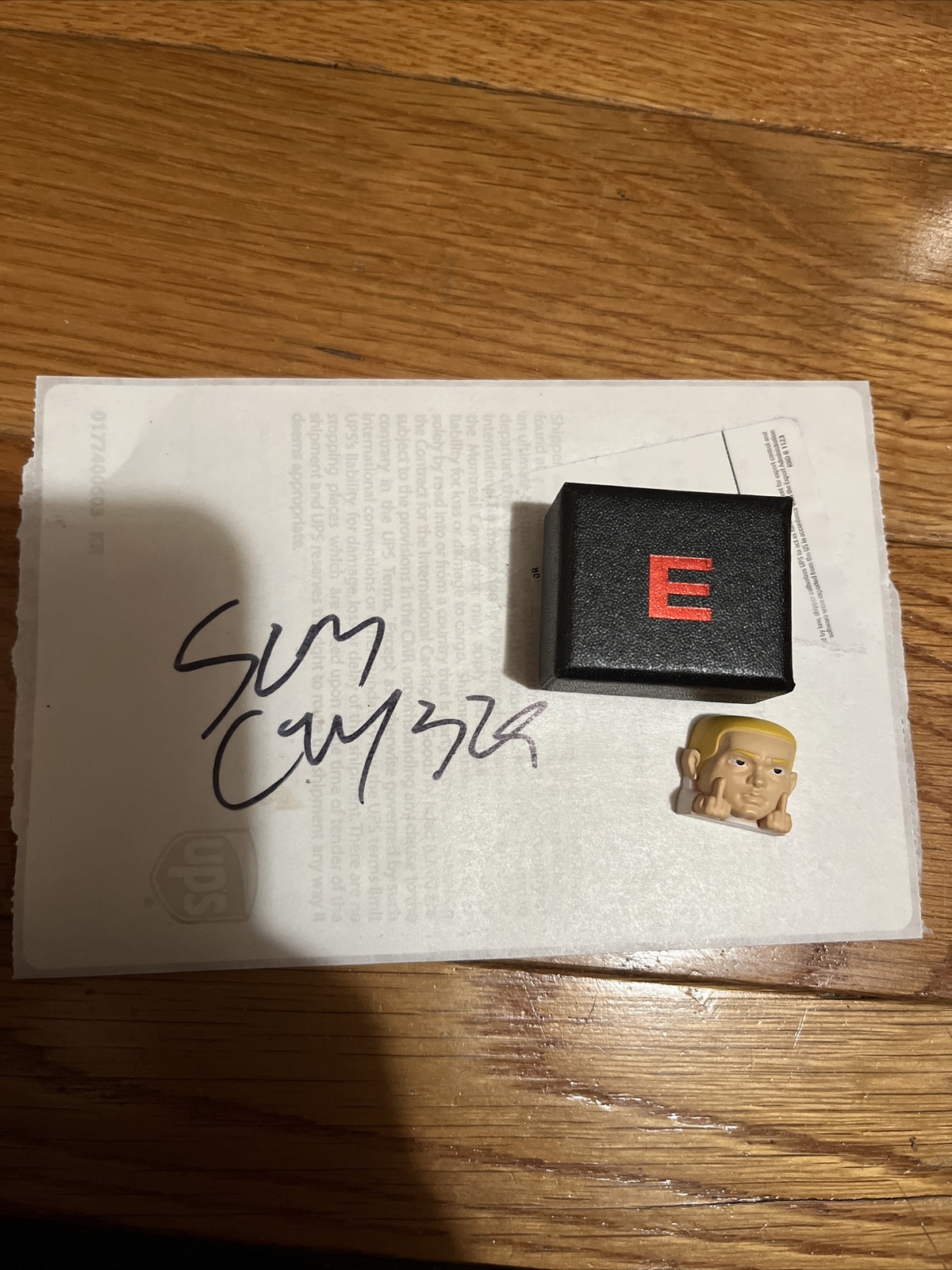 New Eminem SLIM SHADY Artisan Keycap Fortnite Capsule In Hand Ships Now