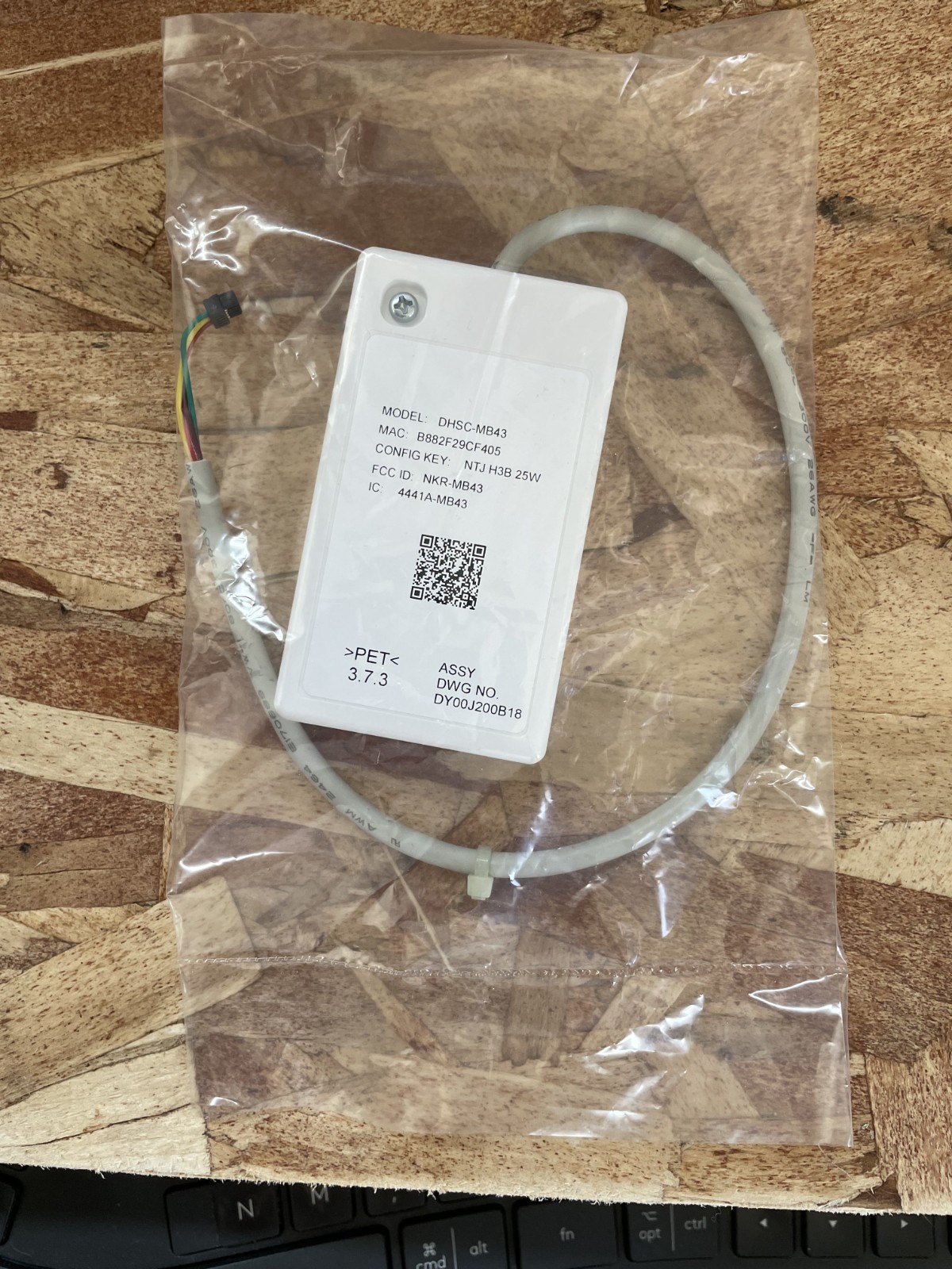 Mitsubishi Kumo Cloud Wi-Fi Adapter DHSC-MB43 (13" lead)