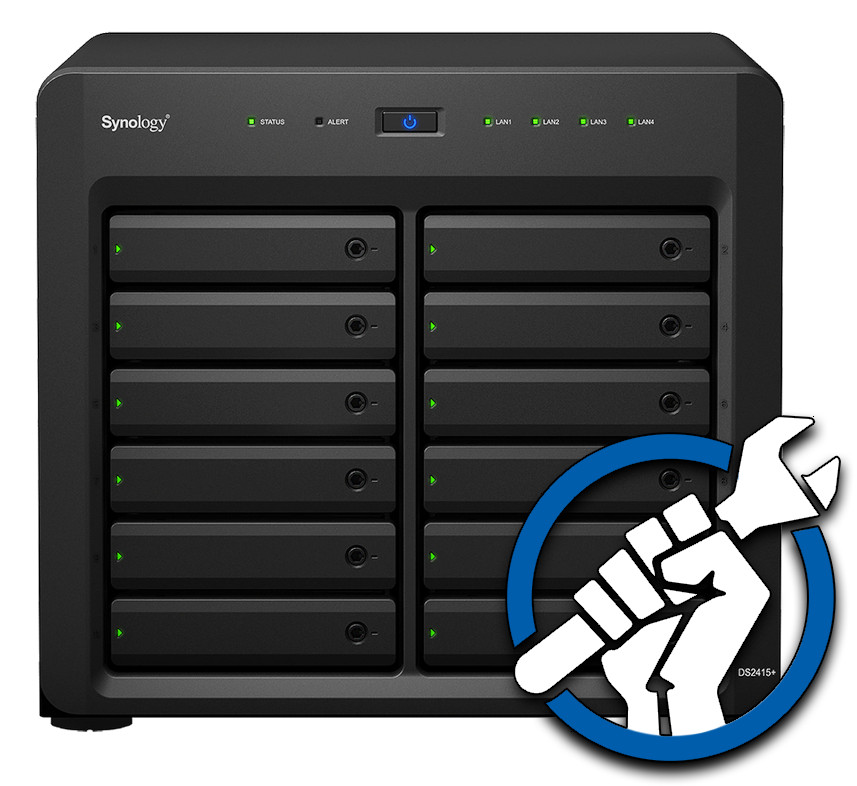 Synology DS2415+ NAS Repair Service 1 Year Warranty