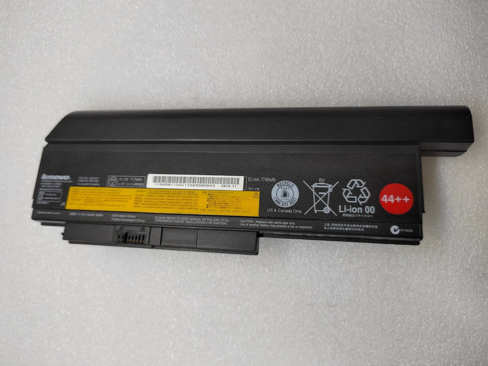 Genuine OEM 94Wh 44++ 9 Cell X230 X220 Battery For Lenovo ThinkPad X230i X220i