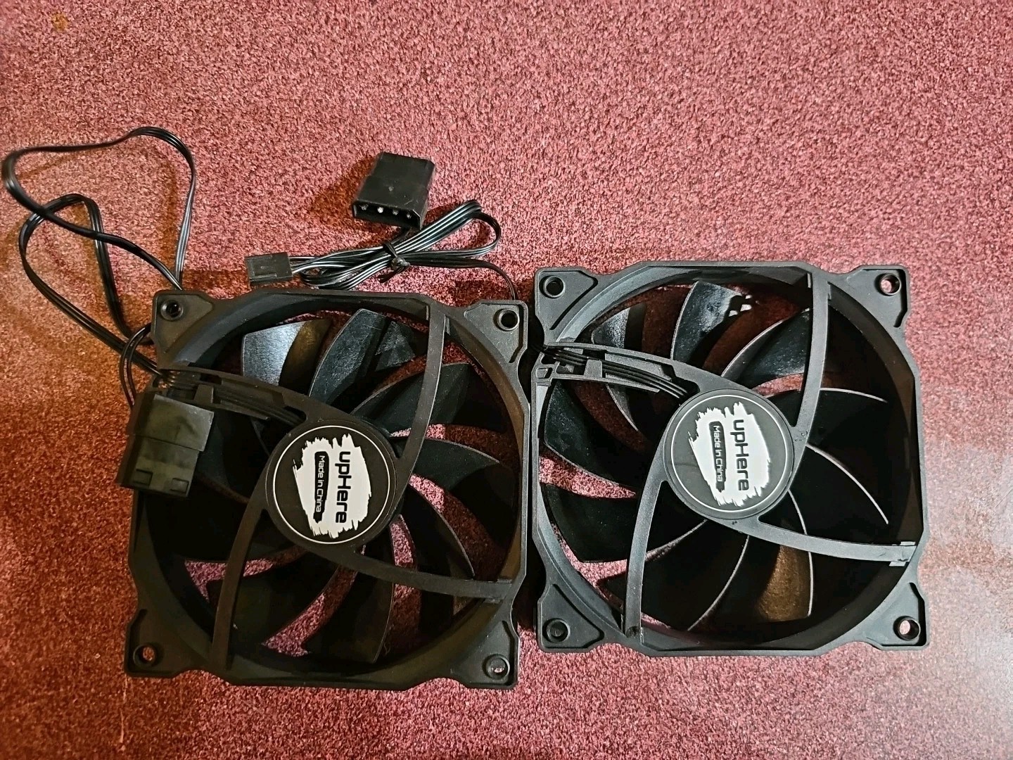 Uphere Long Life Computer Case Fan Cooling Case Fan CPU Lot Of 2