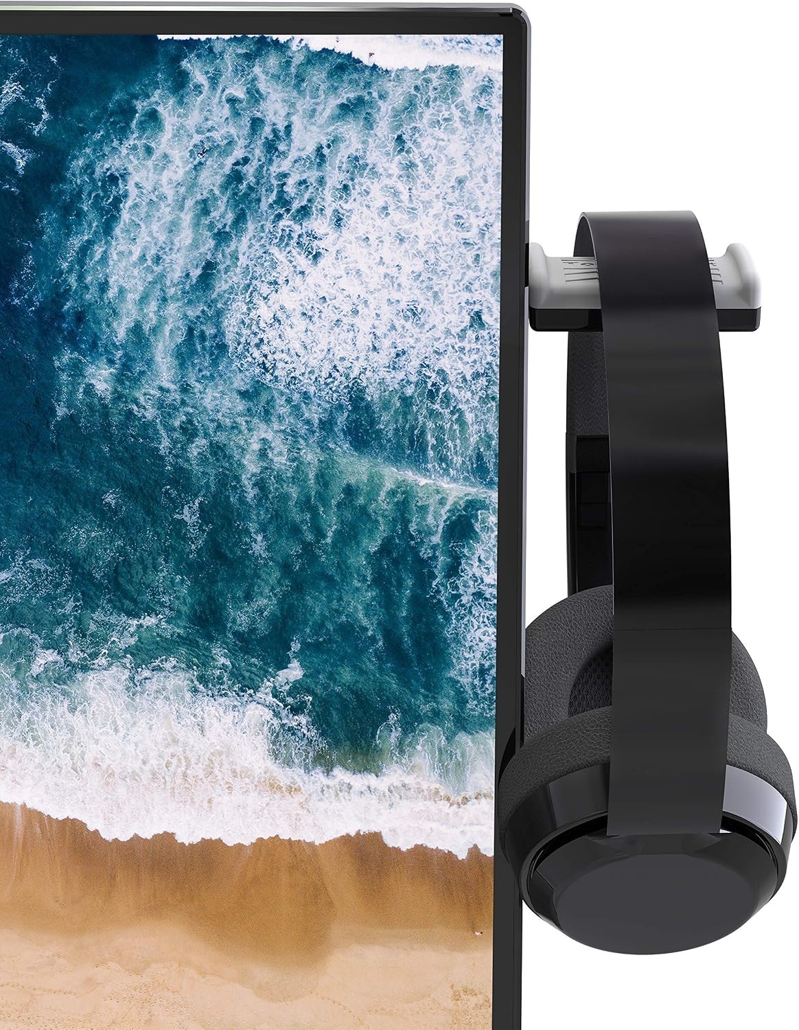Stylish Hidden Monitor Stand for Headphones – Keep Desk Clutter-Free & Organized