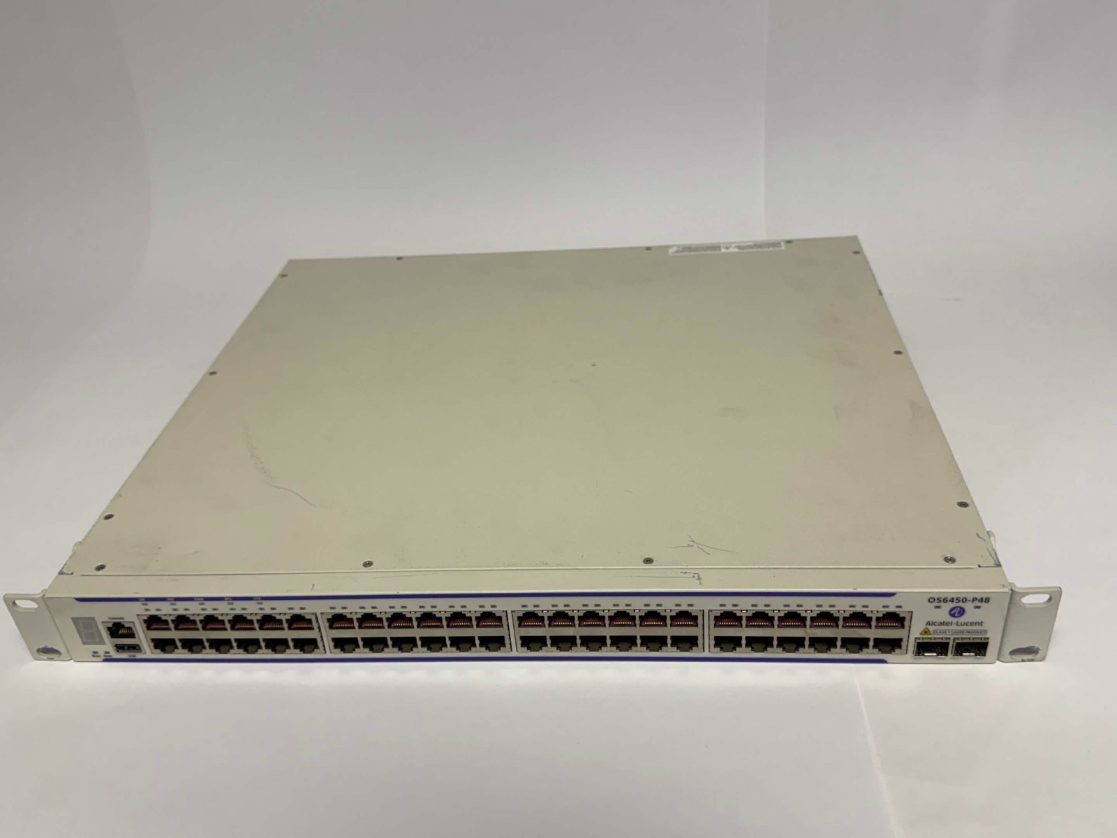 Alcatel-Lucent OS6450-P48 OmniSwitch, 48 Port - Gray