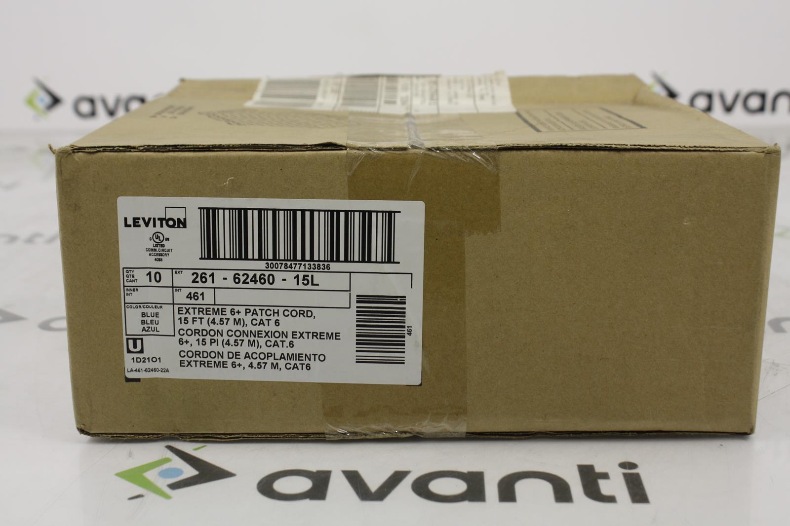 LEVITON 261 62460 15L 10 PACK