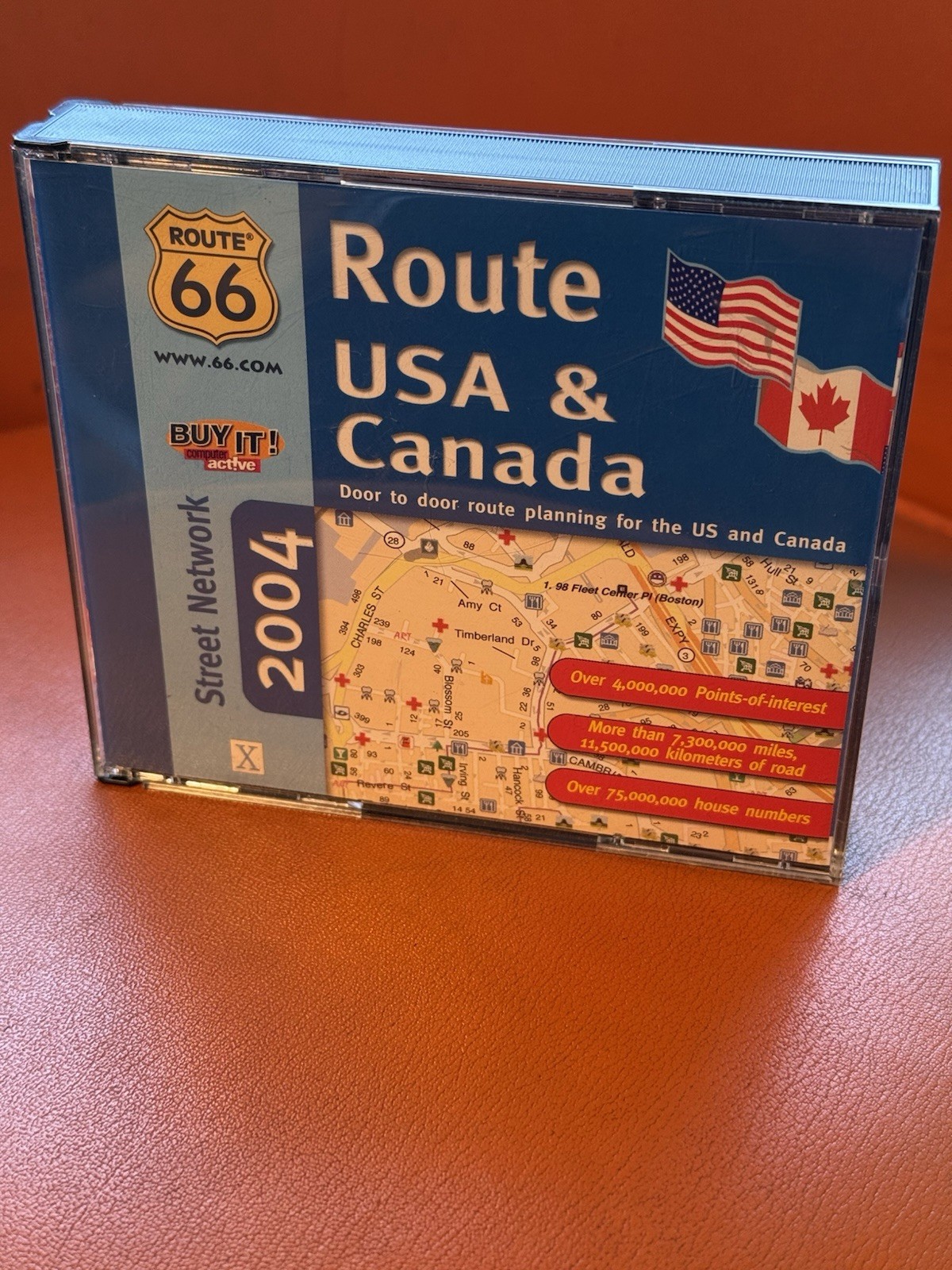 Vintage - Route 66 USA Software - Mac OS CD-ROM - 2004