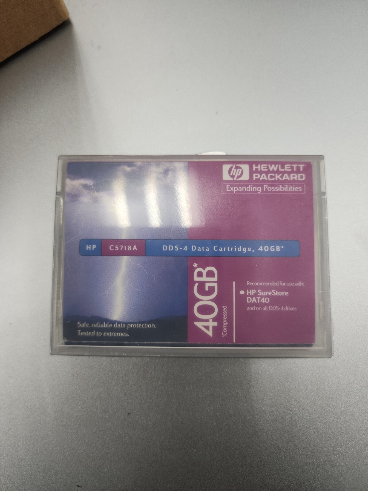 HP C5718A DDS-4 40GB Data Cartridge 