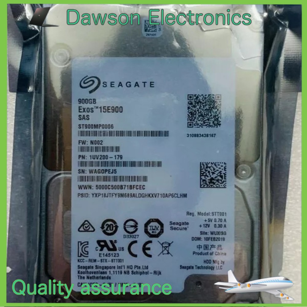 SEAGATE ST900MP0006 900GB 12Gbs 256MB 15K 2.5'' SAS Hard Drive NEW