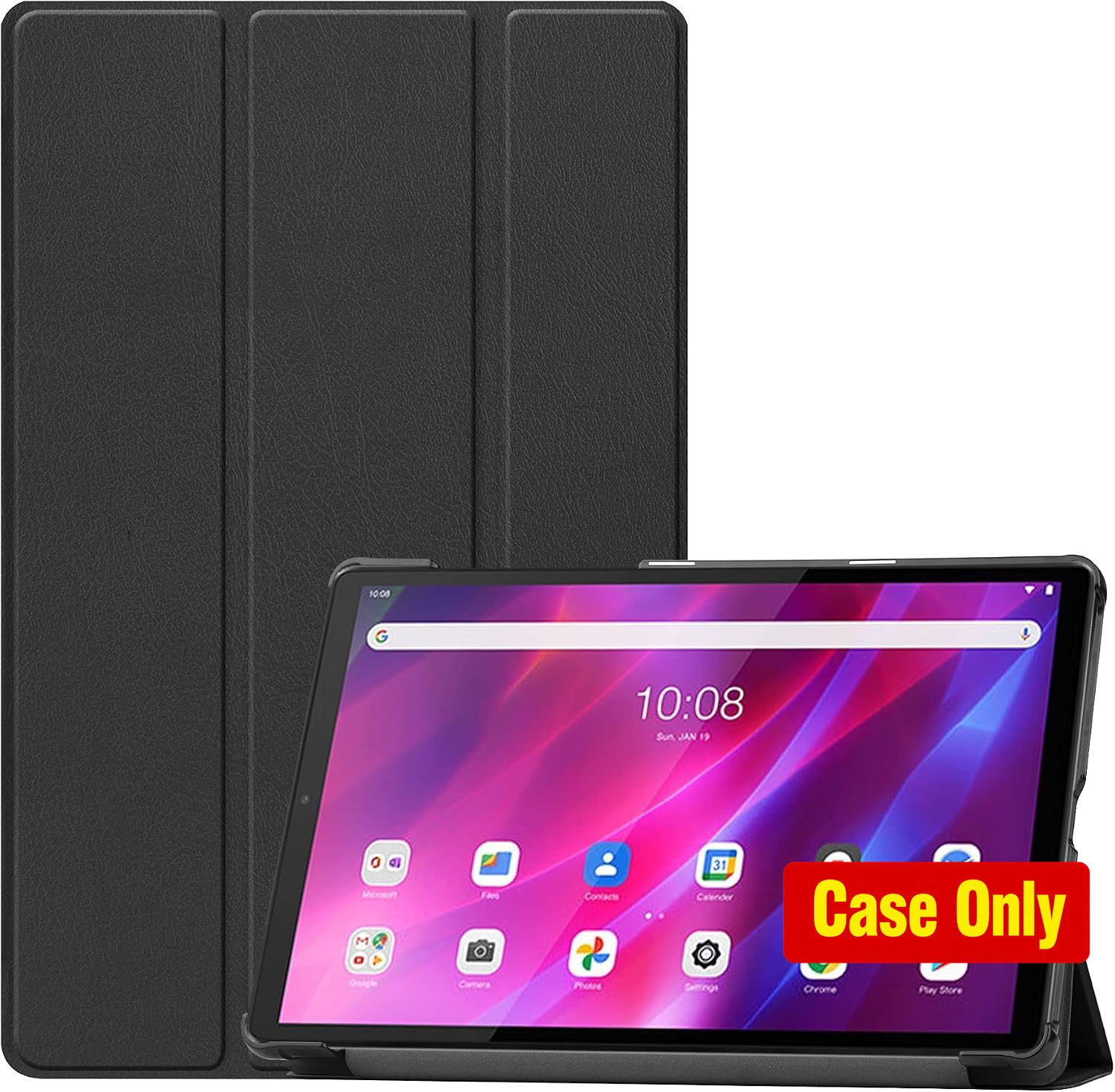 Ultra Thin Shockproof Tri-Fold Stand Case Cover for Lenovo Tab K10/M10 Plus 10.3
