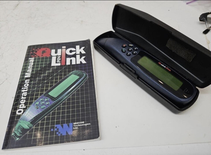 Wizcom Quicklink Pen Elite Handheld Scanner M1823