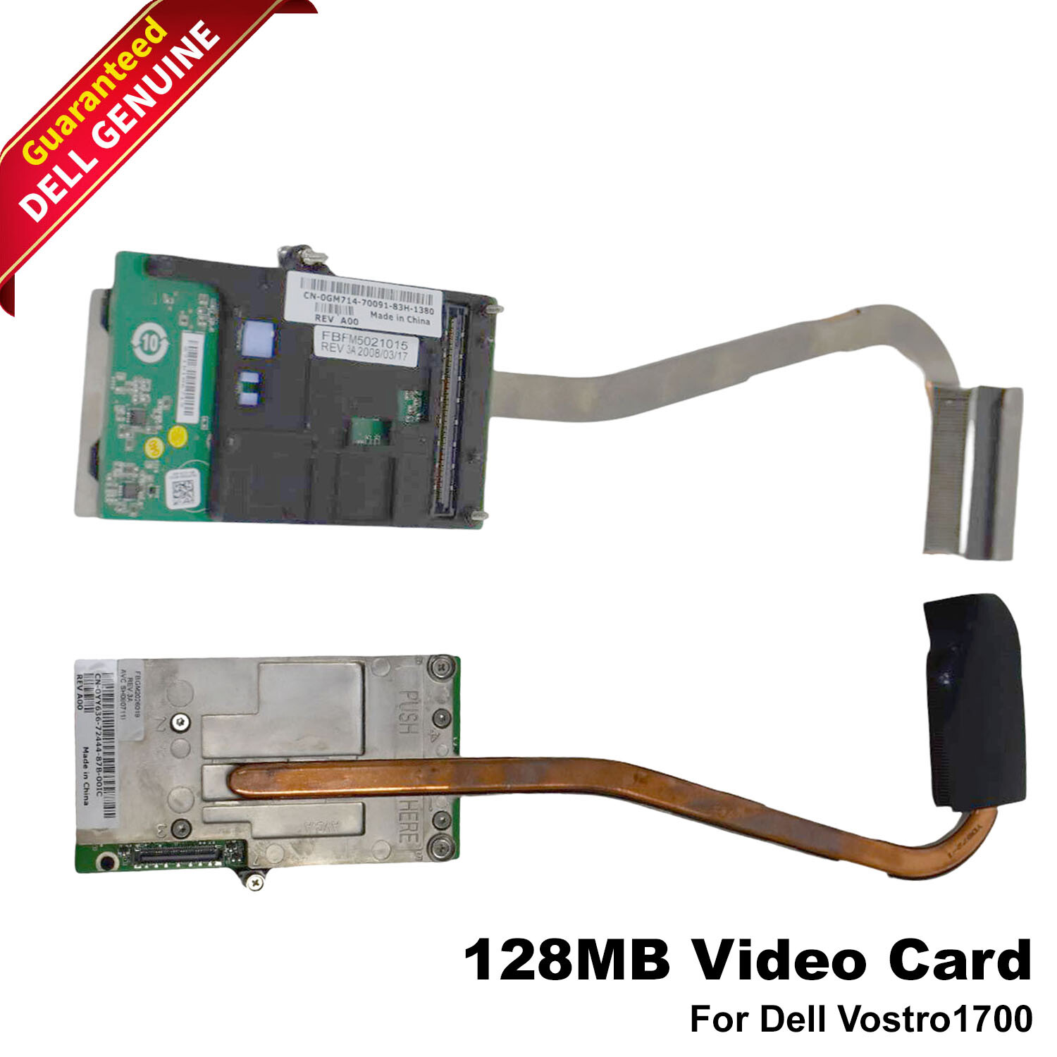 Dell Vostro 1700 NVIDIA GeForce 8400M GS 128MB DDR2 PCIe x16 Video Card GM714