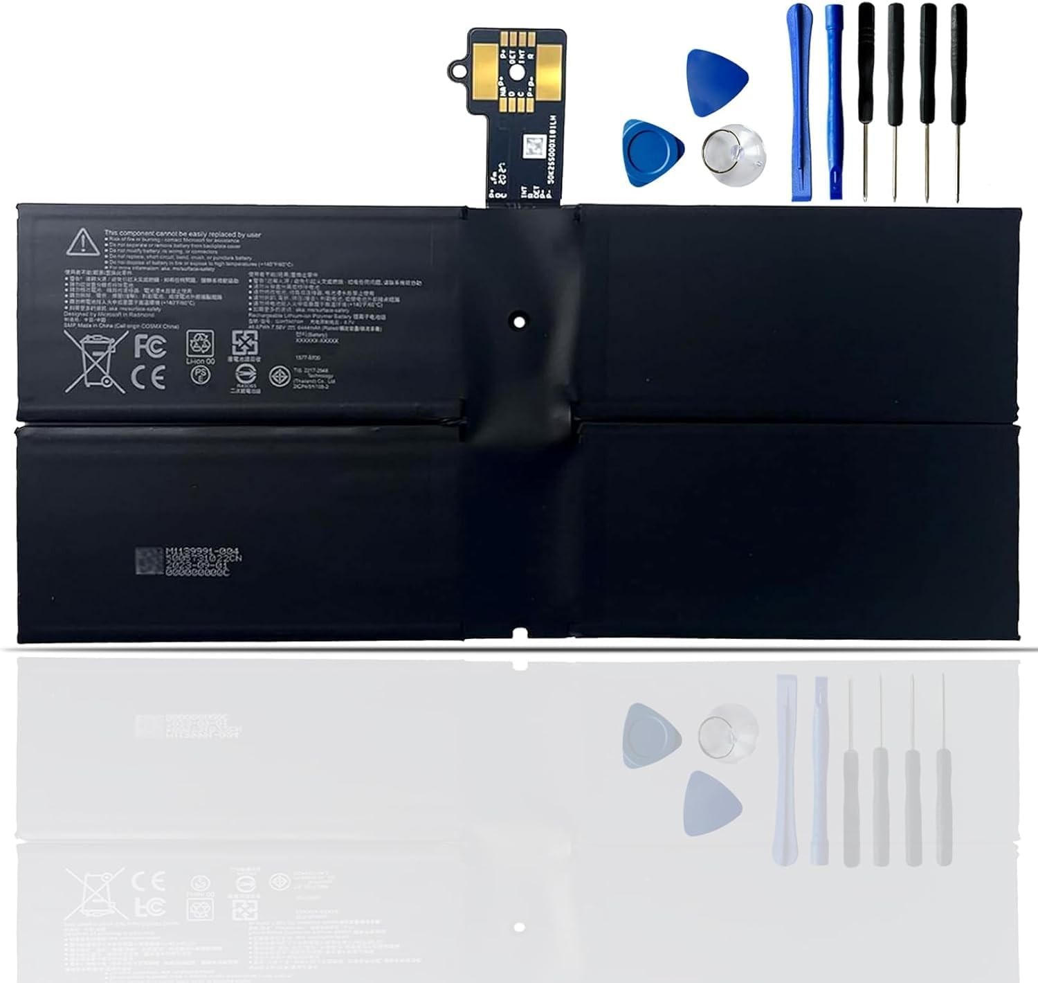 G3HTA074H DYNH03 Laptop Battery Replacement for Microsoft Surface Pro 7 1960